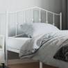 Metal Headboard White 107 cm Colour white Size 107 cm Quantity in Package 1 