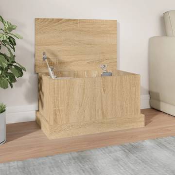 Storage Box Sonoma Oak 50x30x28 cm - Stylish & Practical