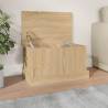 Storage Box Sonoma Oak 50x30x28 cm Engineered Wood Colour sonoma oak Size 50 x 30 x 28 cm Quantity in Package 1 