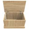 Storage Box Sonoma Oak 50x30x28 cm - Stylish & Practical