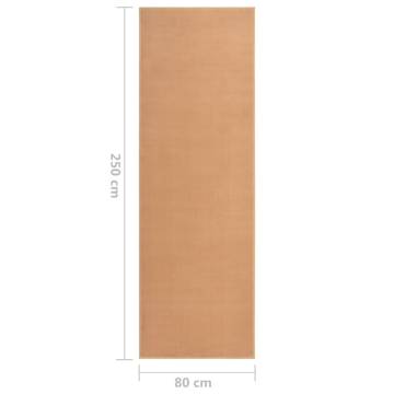 Runner Rug BCF Beige 80x250 cm - Comfortable & Durable