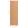 Runner Rug BCF Beige 80x250 cm - Comfortable & Durable