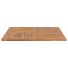 Table Top Solid Teak Wood 90x90 cm - Durable & Stylish