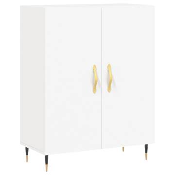 Elegant Highboard White 69.5x34x180 cm | Hipomarket