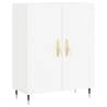 Elegant Highboard White 69.5x34x180 cm | Hipomarket