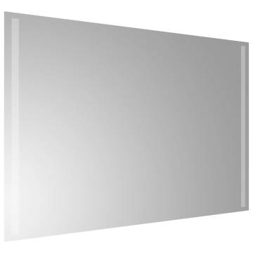 LED Bathroom Mirror 90x60 cm - Stylish & Waterproof