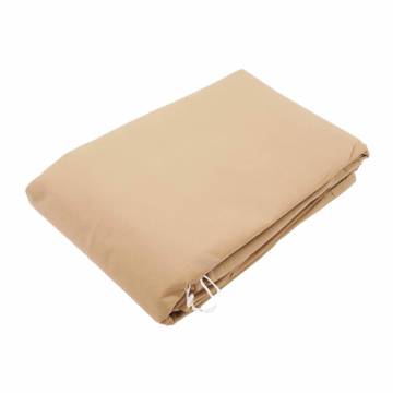 Nature Winter Fleece Cover with Zip - Beige 3x2.5x2.5 m