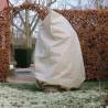 Nature Winter Fleece Cover with Zip - Beige 3x2.5x2.5 m