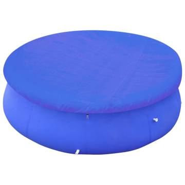 Pool Covers 2 pcs PE Round 540 cm - Durable & Easy to Use