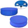 Pool Covers 2 pcs PE Round 540 cm - Durable & Easy to Use