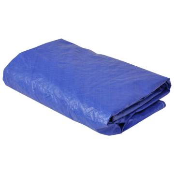 Pool Covers 2 pcs PE Round 540 cm - Durable & Easy to Use