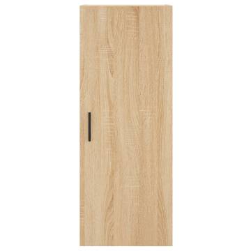 Highboard Sonoma Oak - Stylish 34.5x34x180 cm Engineered Wood