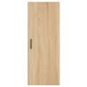 Highboard Sonoma Oak - Stylish 34.5x34x180 cm Engineered Wood