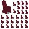 Chair Cover Stretch Burgundy 30 pcs Colour burgundy Quantity in Package 30 