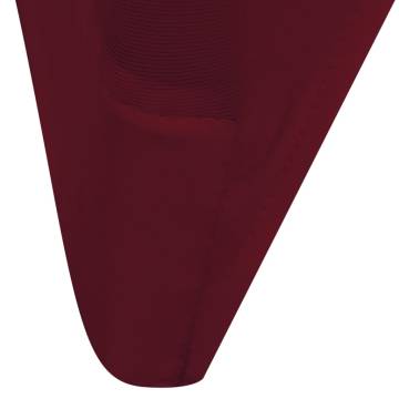 Stretch Burgundy Chair Covers - Pack of 30 for Events