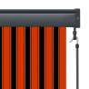 Outdoor Roller Blind 80x250 cm - Orange and Brown | Hipo Market