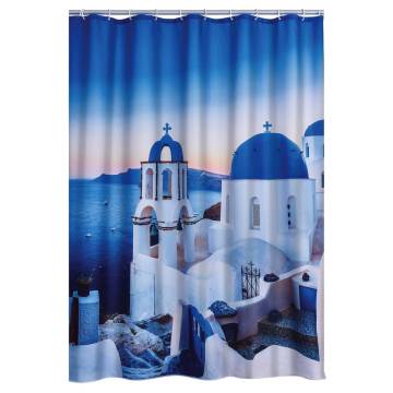 RIDDER Shower Curtain Santorini 180x200 cm | Hipomarket