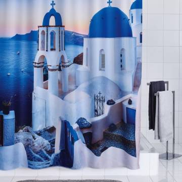 RIDDER Shower Curtain Santorini 180x200 cm | Hipomarket