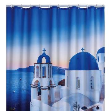 RIDDER Shower Curtain Santorini 180x200 cm | Hipomarket