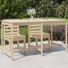 Garden Table 203.5x90x110 cm Solid Wood Pine Colour natural pine Size 203.5 x 90 x 110 cm Quantity in Package 1 