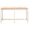 Garden Table 203.5x90 cm Solid Pine Wood - Stylish Outdoor Furniture