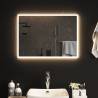 Stylish LED Bathroom Mirror 70x50 cm - IP65 Waterproof