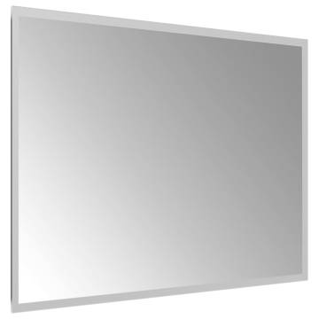 Stylish LED Bathroom Mirror 70x50 cm - IP65 Waterproof