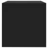 Elegant Black Bedside Cabinet - 40x30x30 cm | HipoMarket