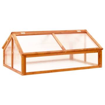 Buy Brown Firwood Greenhouse 114x80 cm | HipoMarket