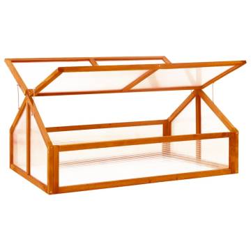 Buy Brown Firwood Greenhouse 114x80 cm | HipoMarket