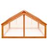 Buy Brown Firwood Greenhouse 114x80 cm | HipoMarket