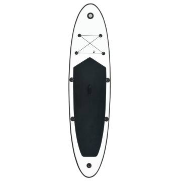 Inflatable Stand Up Paddleboard Set - Black & White | HipoMarket