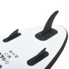 Inflatable Stand Up Paddleboard Set - Black & White | HipoMarket