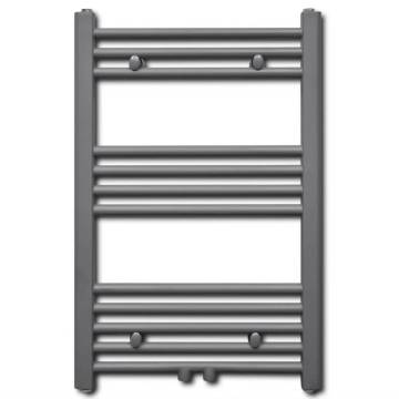 Grey Bathroom Towel Rail Radiator 500x764mm | HipoMarket