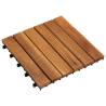 10 pcs Acacia Decking Tiles - Durable & Stylish | Hipo Market