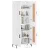 Stylish Highboard White 69.5x34x180 cm | Hipomarket