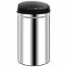 Automatic Sensor Dustbin 40L Stainless Steel - Touchless Waste Bin