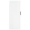 High Gloss White Wall Mounted Cabinets - 69.5x34x90 cm