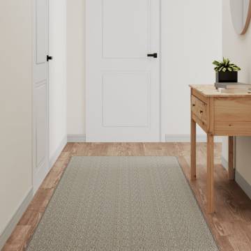 Carpet Runner Sisal Look Taupe 80x400 cm - Elegant & Practical