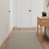 Carpet Runner Sisal Look Taupe 80x400 cm Colour taupe Size 80 x 400 cm 