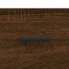 Stylish Highboard Brown Oak | 34.5x34x180 cm - HipoMarket