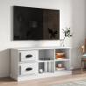 TV Cabinet White 102x35.5x47.5 cm Engineered Wood Colour white Quantity in Package 1 Width 102 cm 