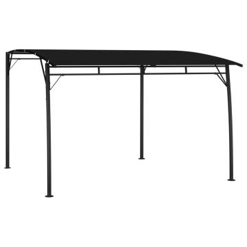 Garden Sunshade Awning 3x3x2.55m Anthracite - Hipomarket UK