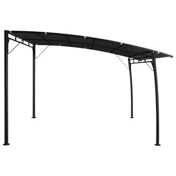 Garden Sunshade Awning 3x3x2.55m Anthracite - Hipomarket UK