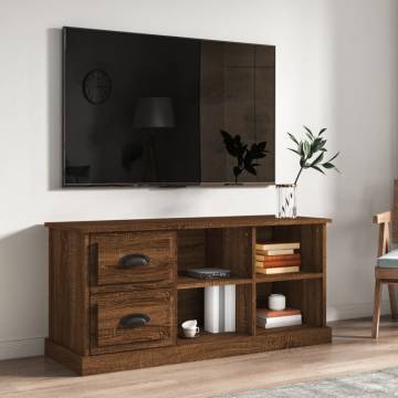 Stylish Brown Oak TV Cabinet - 102x35.5 cm | HipoMarket