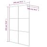 Walk-in Shower Wall Silver 140x195 cm Clear ESG Glass - Hipomarket