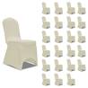 Chair Cover Stretch Cream 24 pcs Colour cream Quantity in Package 24 