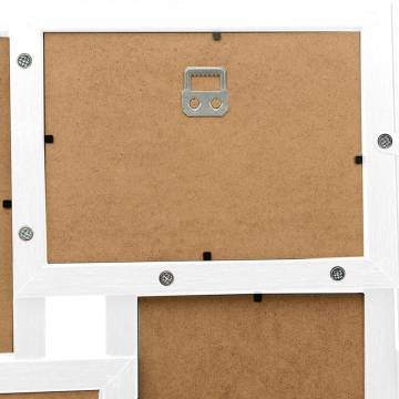 Collage Photo Frame for 24x(13x18 cm) Pictures - White MDF