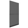 Hinged Insect Screen for Doors - Anthracite 100x215 cm