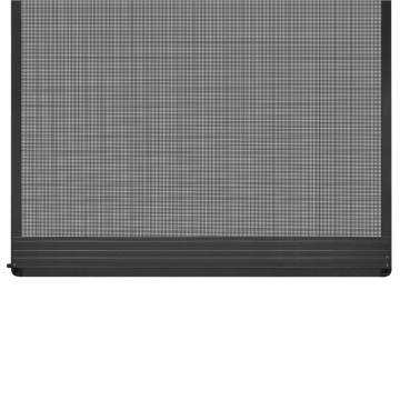 Hinged Insect Screen for Doors - Anthracite 100x215 cm